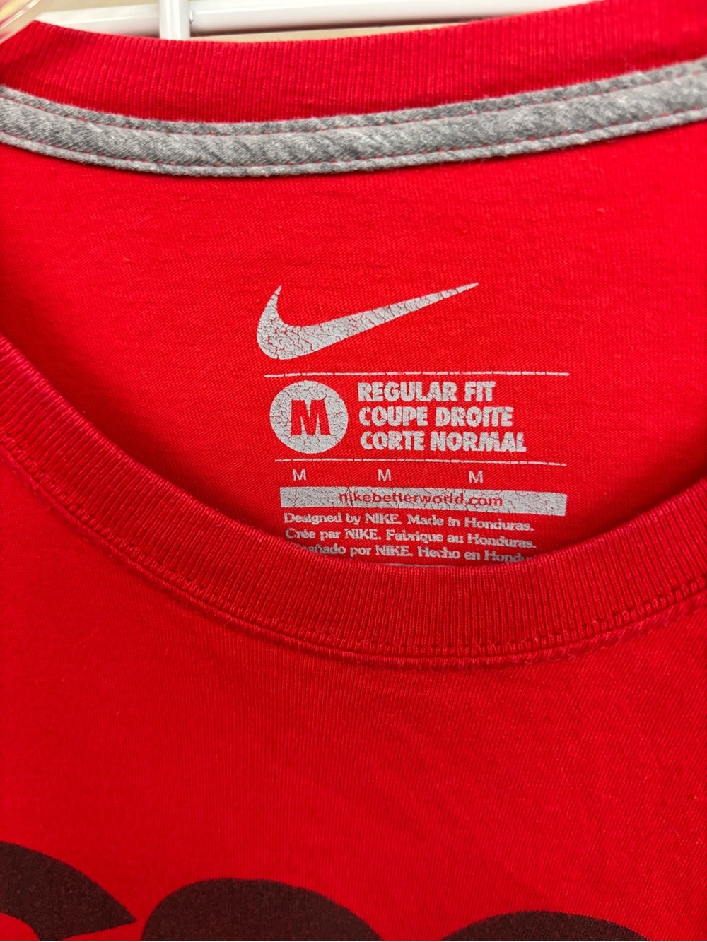 Nike Vintage Graphic T “GOOD HATES BEST” size Medium Cotton Short Sleeve Crewnec - Picture 7 of 9